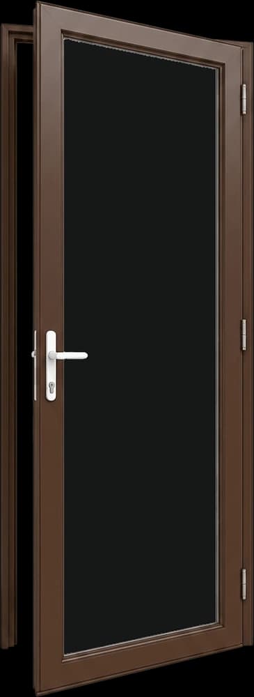 Pintu Swing — finishing Coklat