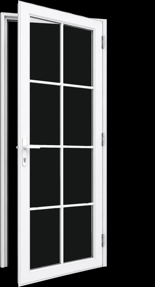 Pintu Swing Dengan Lis — finishing Putih