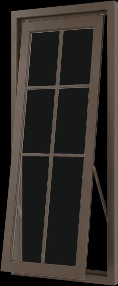 Top Hung Dengan Lis — finishing Coklat